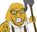 >Watch out because I bought a new weapon